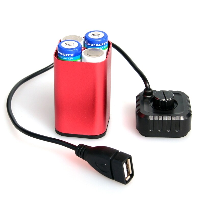 Waterdichte 5V Usb Draagbare 4X Aa Battery Charger Kit Power Bank Case Box G6DD