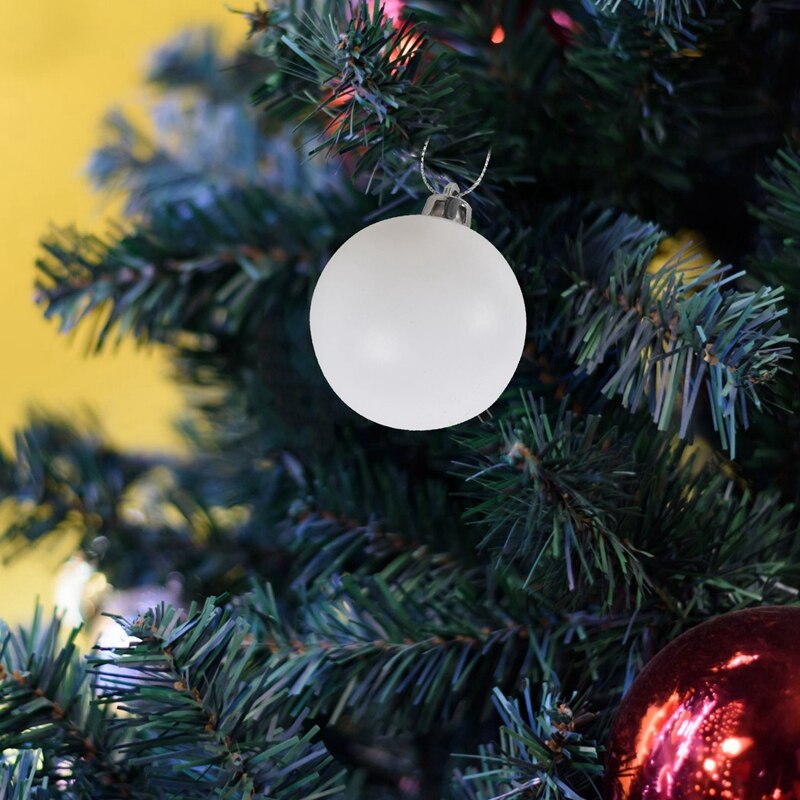 50 Pcs Hristmas Boom Decor Bal Ornamenten Onbreekbaar Thuis Kerstversiering Boom Ballen