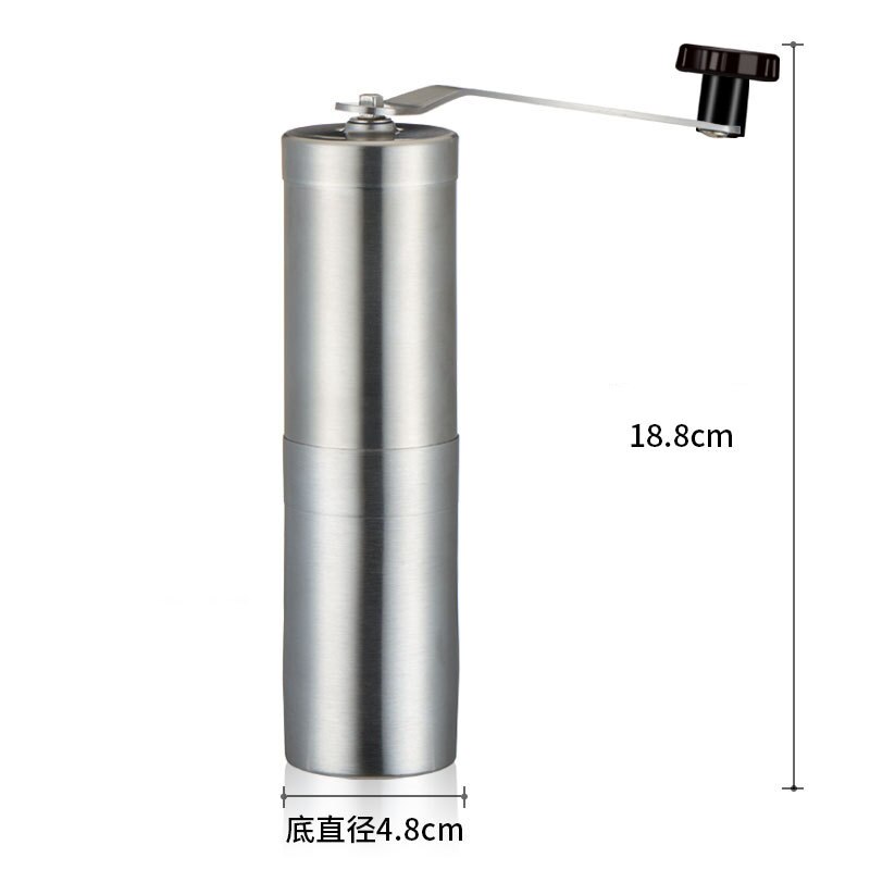 Manual Coffee Grinders Mini Stainless Steel Hand Manual Handmade Coffee Bean Burr Grinders Mill Kitchen Tool Crocus Grinders
