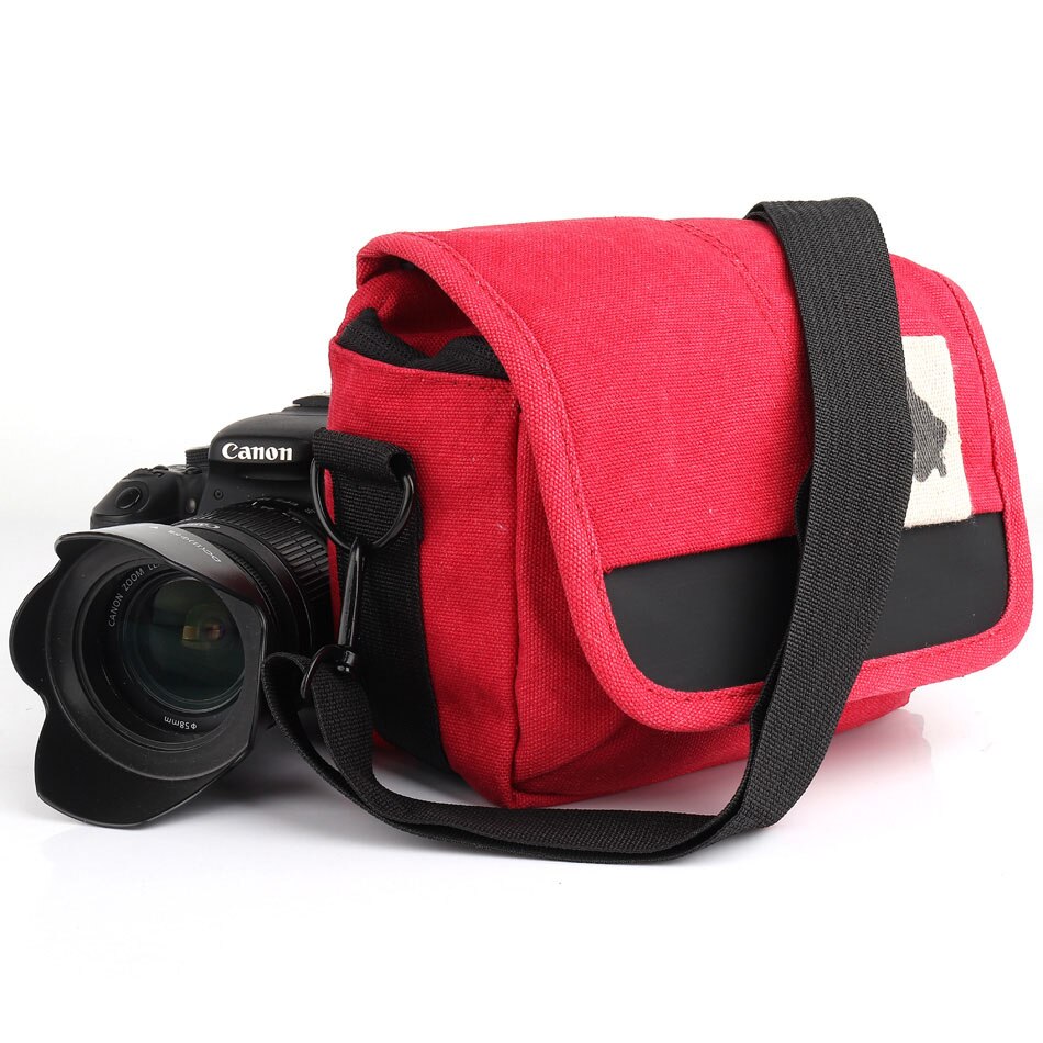Funda para cámara para Panasonic Lumix DMC GX85 GX80 LX10 LX7 LX100 GH5 GH4 LX15 G9 GX1 GX5 GX7 II FZ200 FZ2500 FZ2000 FZ1000 FZ300: Red