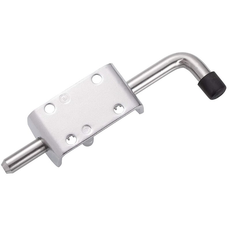 304 Stainless Steel 6.5inch Spring Pin Latch Lock Assembly for Doors Cabinets and Utility Trailer Gate - Heavy Duty