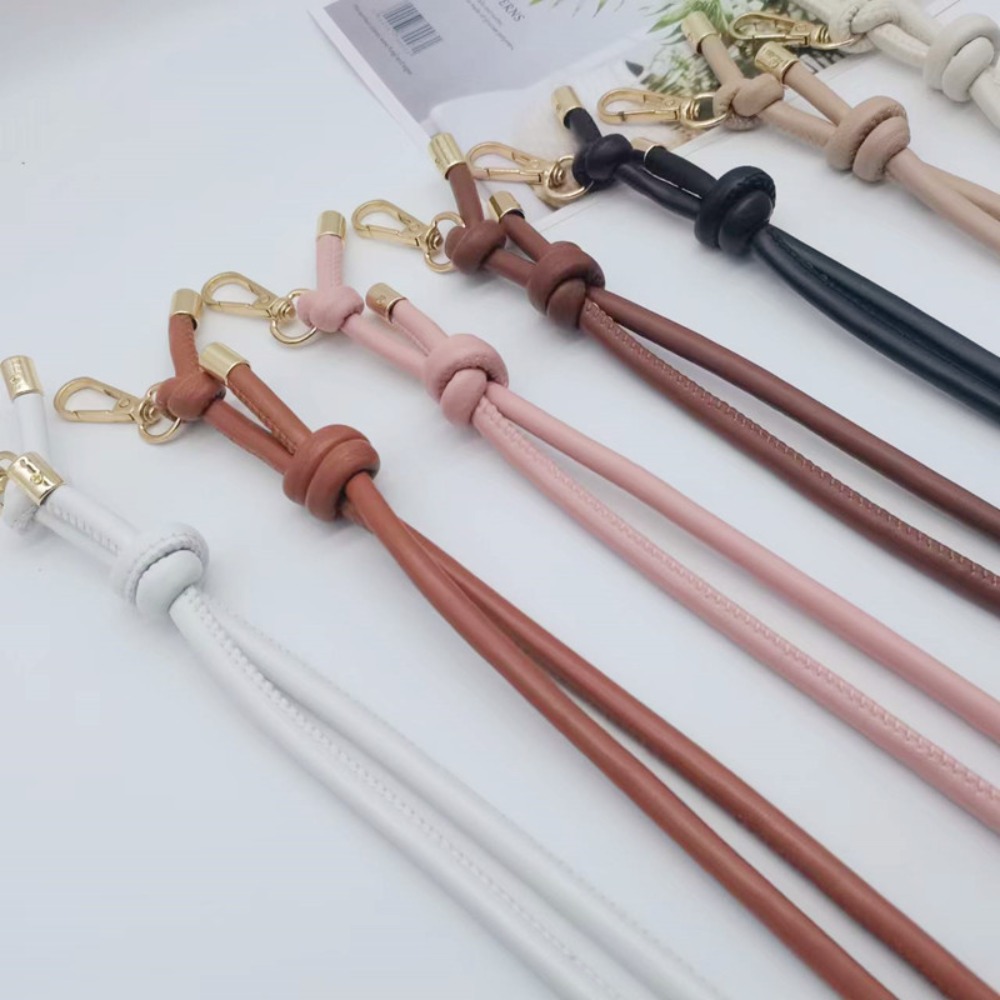 Regulowany pasek do torebki Nowy wymienny pasek do torebki Pasek do torebki Crossbody Skórzane części do toreb DIY Regulowana długość paska 80-140 cm