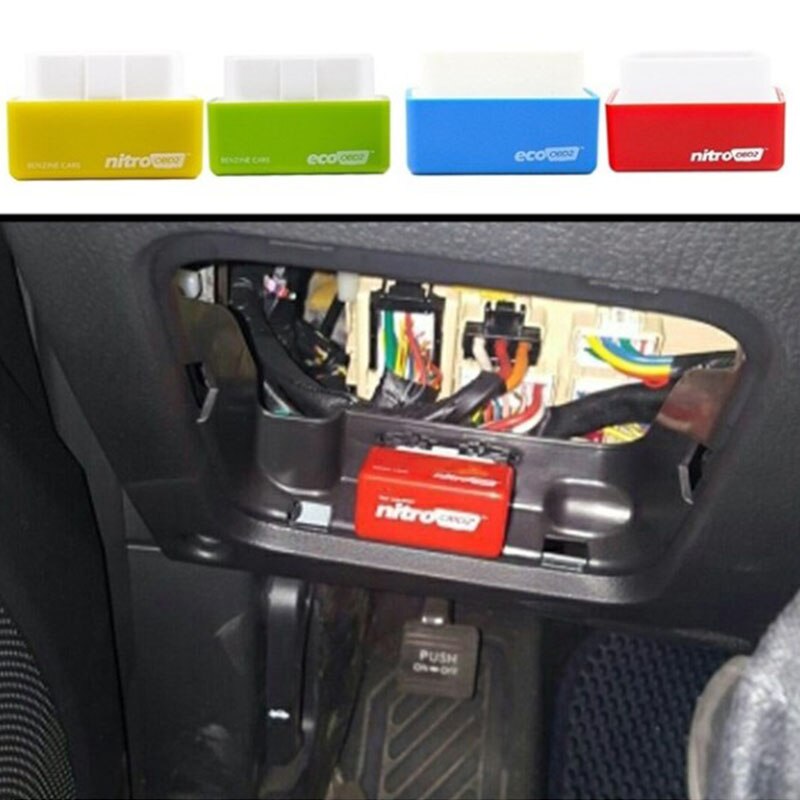 Eco OBD2 Power upgrade fuel saver driver Nitro OBD2 adjustment chip connector box driver ready to reduce fuel consumption tool