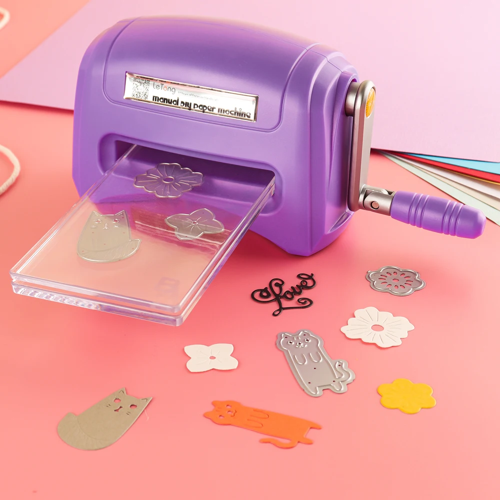 Gestanzte Maschinen, Papierschneidemaschine, Prägemaschine, DIY-Handwerk, Stanzformen zum Basteln, Stanzformen, Scrapbooking, Papierschneider
