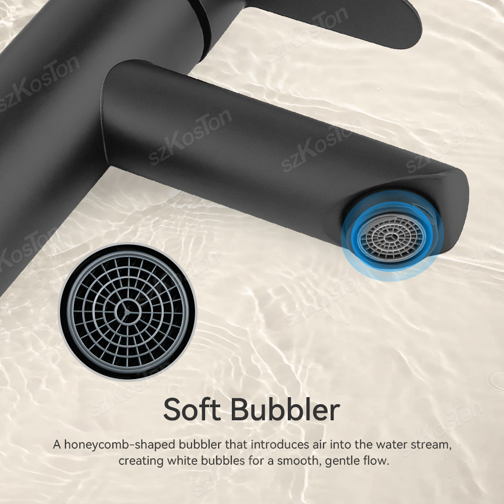 Schwarze Schlecht armaturen heiße und kalte Rührgerät armaturen Eitelkeit Schlecht Küche Deck montiert Edelstahl Waschbecken Wasserhähne