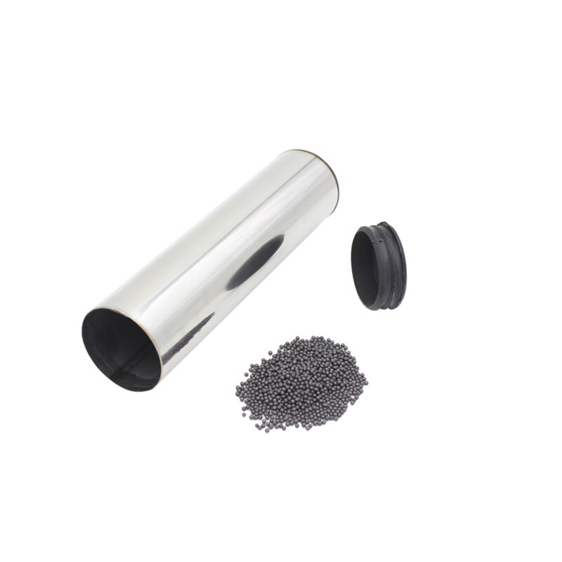 Guiro Instrument Metalen Shaker Met Schraper Latijnse Percussies