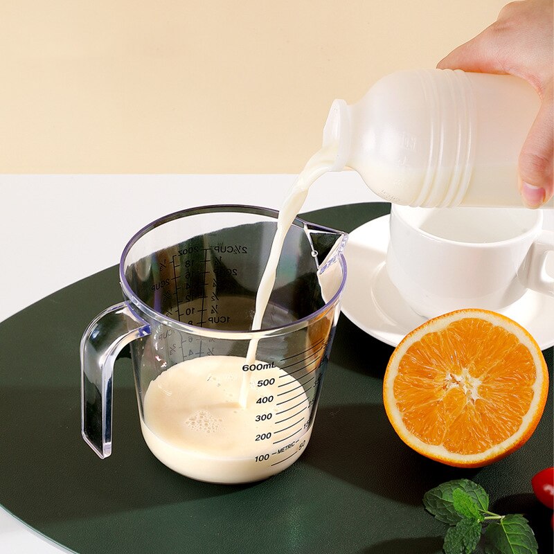 150/300/600/1000ml Measuring Cup Pour Spout Metering Cups Visual Scale Baking Tool Bakeware Kitchen Graduated Lab Supplies