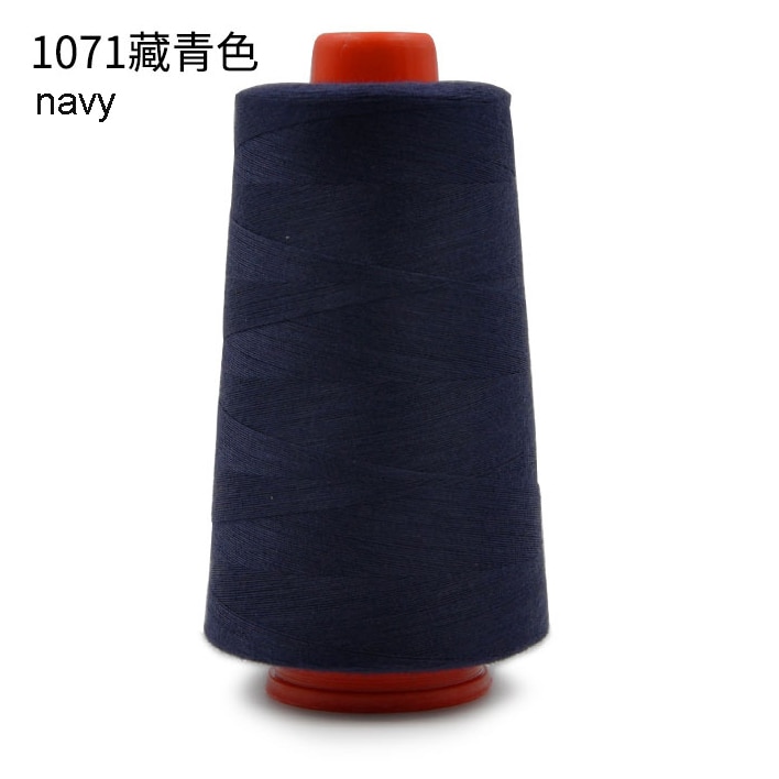 1pc 3000 yards overlocking symaskine industriel polyester tråd 40s/2 håndlavet håndarbejde materiale 20 farver tilgængelige