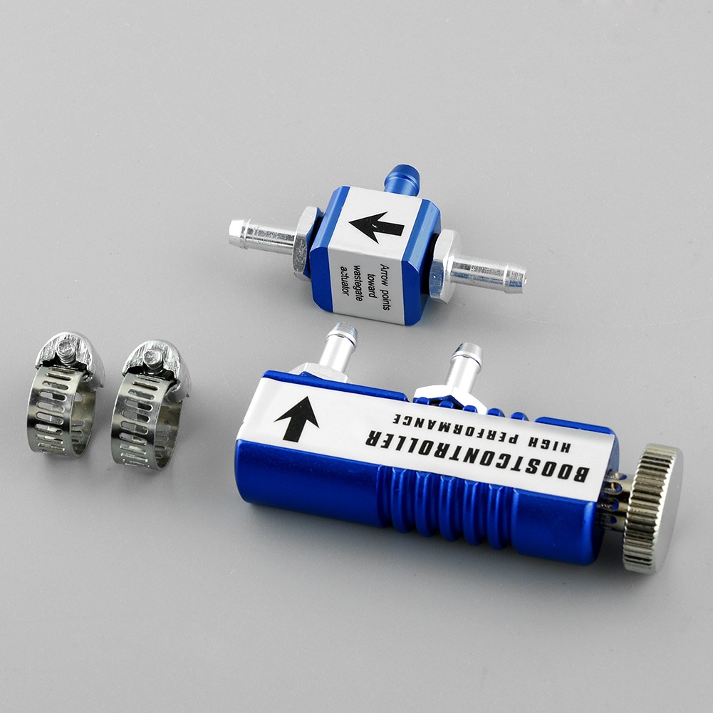 Car Vehicle Blue Racing Manual Operation Turbo Boost Charge Controller 1-30 PSI