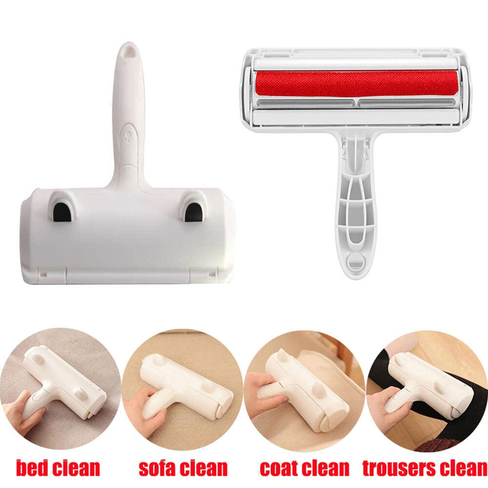 Hund katt kam verktyg husdjur hår roller remover hund katt päls borste hårborttagning enhet bas hemmöbler soffa kläder rengöring ludd