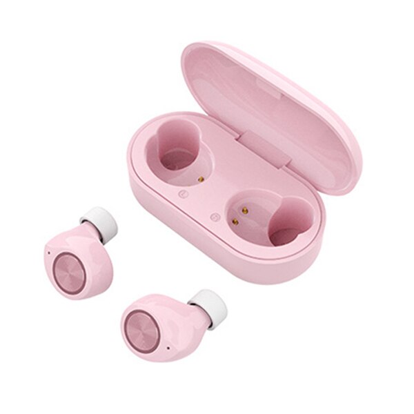 Ubeamer Беспроводные Наушник Macaron Tws Bluetooth Oortelefoon Echte Draadloze Oordopjes In-Ear Hoofdtelefoon Menselijk Headset Voor Smartphone: TW60 Pink