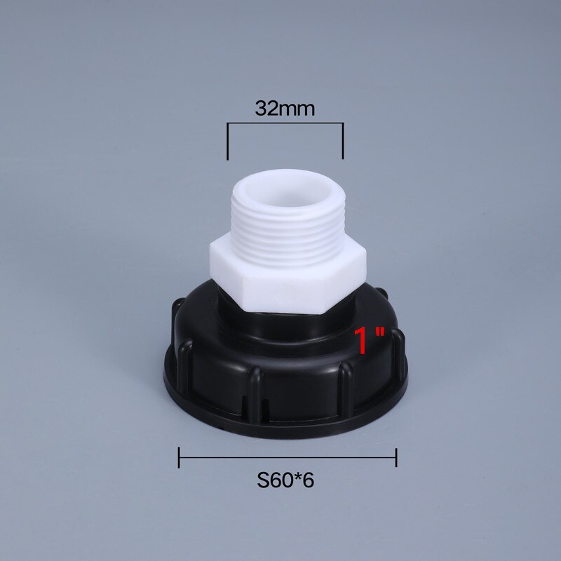 IBC Hose Adapter Reducer Connector Water Tank Fitting 2'' Standard Coarse Thread Durable Garden Hose Pipe Switch Fittings: 5
