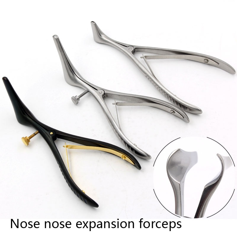 Rvs Nasale Onderzoek Volwassen Neus Neus Verwijden Forcepsoscope Kind Neus Neus Apparatuur Make-Up Schaar