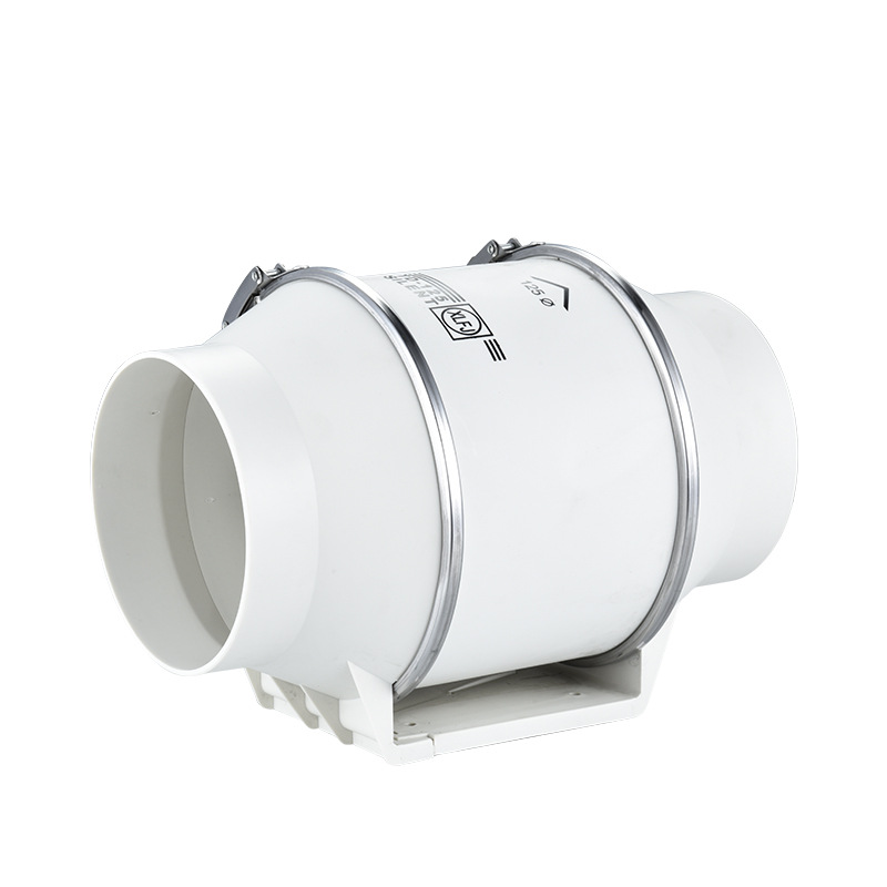 4 zoll 220V Auspuff Fans Hause Stille Inline Rohr Kanal Fan Bad Dunst Belüftung Küche Wc Wand Luft Reinigen ventilator