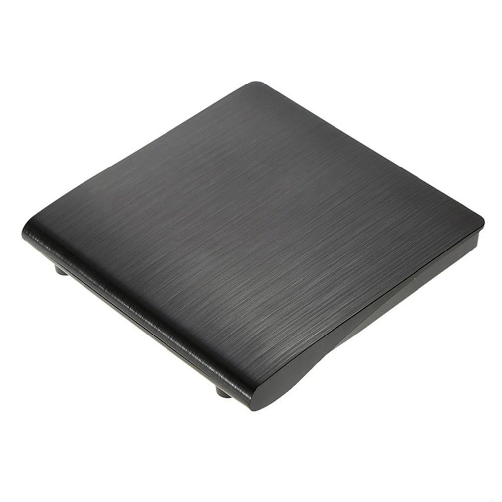 Caja de Dvd de 9,5 Mm/Cd-Rom Rw, caja de unidad de Dvd Usb 3,0 Sata, caja de Dvd portátil para Macbook, Pc, portátil, caja de unidad de Dvd Universal: Black