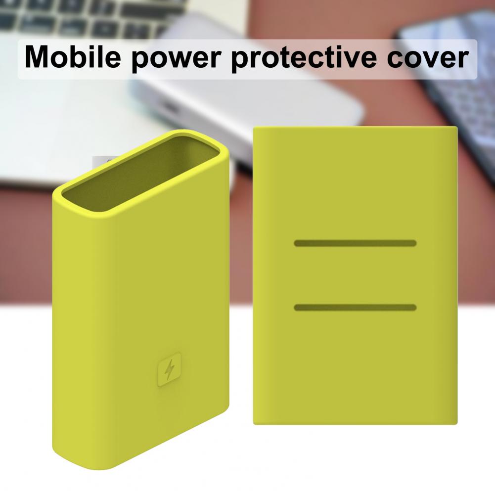 Schutzhülle für powerbanks, staubdichte silikonhülle – flexible, strapazierfähige und weiche silikonhülle