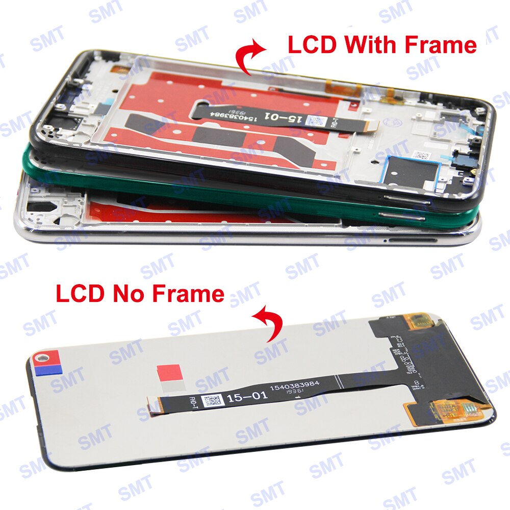 100%  getestete lcds für huawei  p40 lite lcd-display touchscreen-digitizer-einheit ersatz für huawei nova 7i jny -lx2 lcd