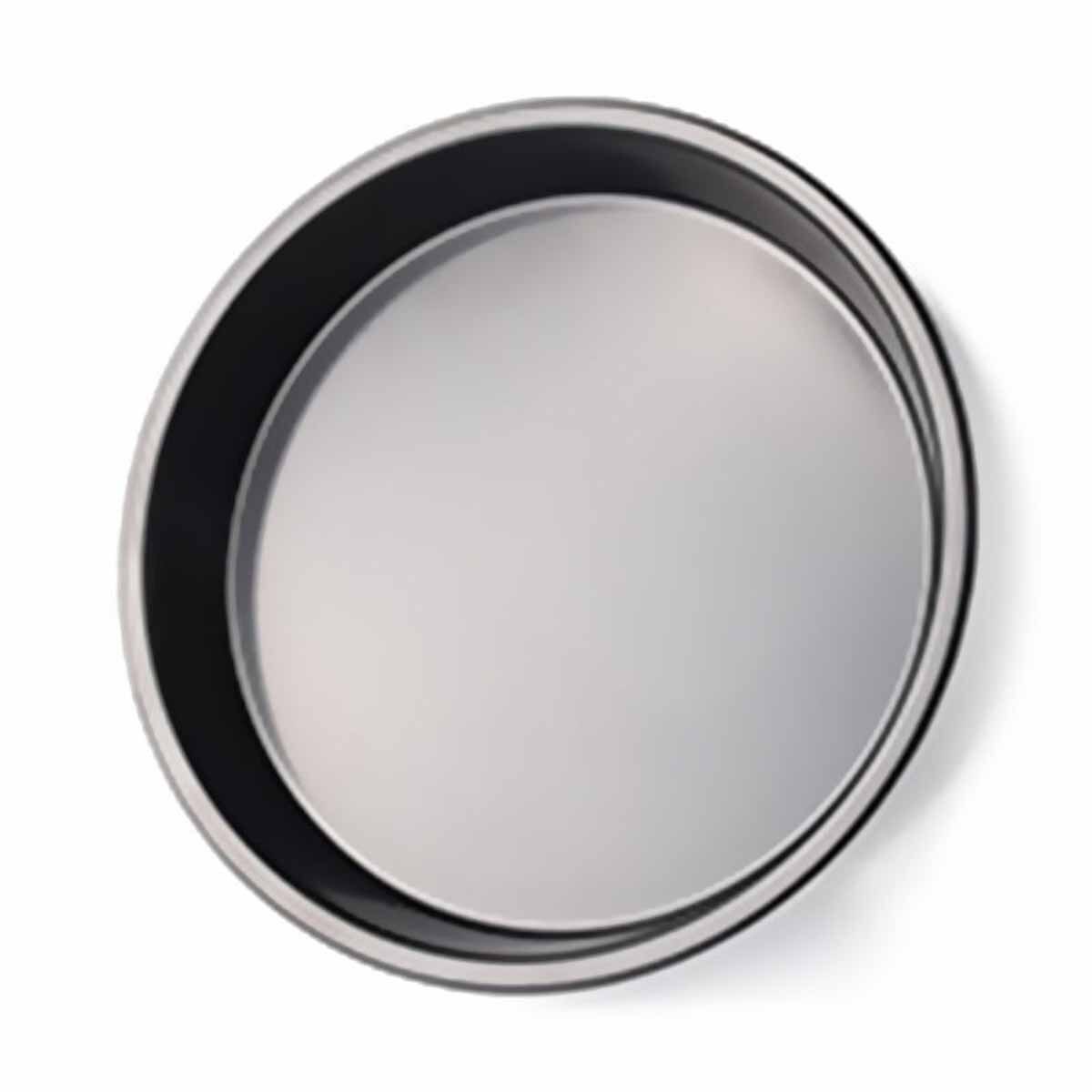 Stainless Steel Pizza Oven Baking Black Non-stick Baking Pan Mold Plate Round PRE: 8 INCH Thicken