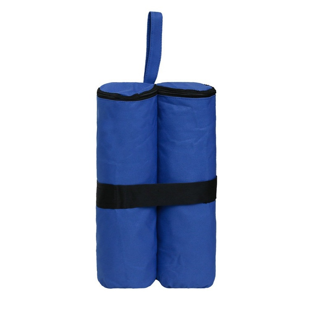 Tent Sandbag Outdoor Canopy Beach Umbrellas for Sand Sunshade Shades Wind-proof Rainstorm Sandbags Awning Hardware: royal blue