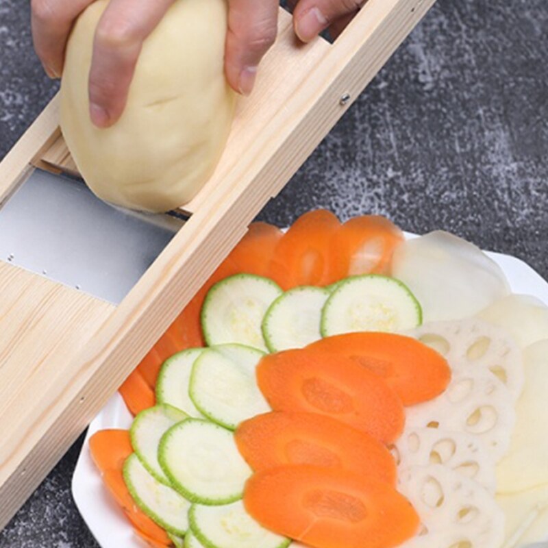 Broyeur de chou en bois, trancheur de légumes râpe à légumes outil de cuisine cuisine accessoires de Bar à manger