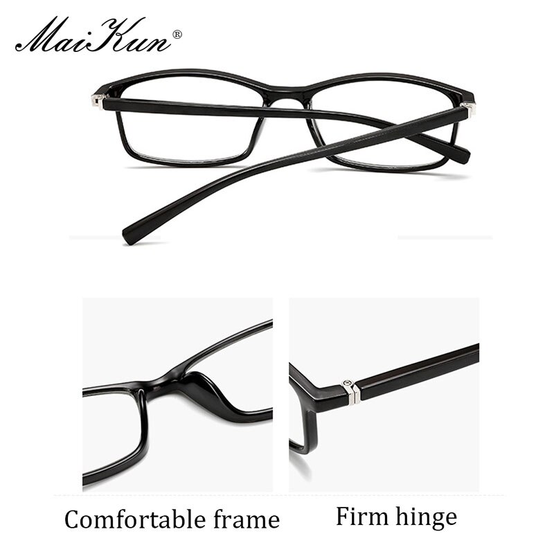 Maikun Box Anti-Blue Radiation Glasses Mobile Phone Computer Eye Protection Flat Glasses Unisex
