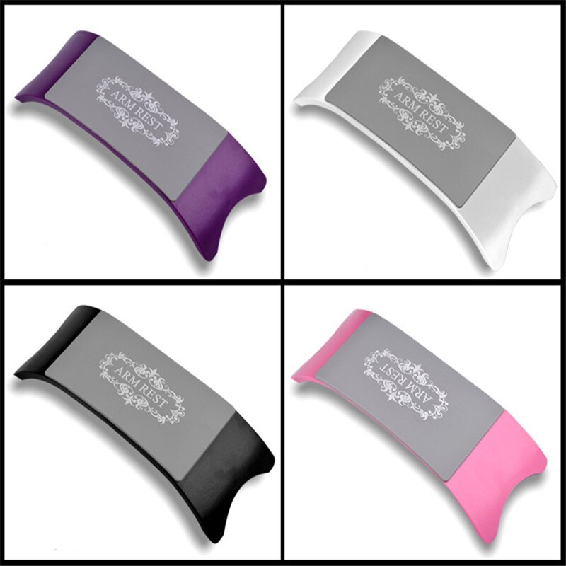 5 Kleuren Comfortabele Plastic & Silicone Nail Art Kussen Kussen Hand Holder Nail Arm Rest Manicure Accessoires Tool Apparatuur