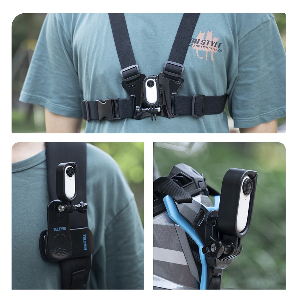 Per Insta360 Go 2 supporto per telaio protettivo adattatore 1/4 angolo regolabile staffa a sgancio rapido accessori per fotocamera Insta 360 GO2