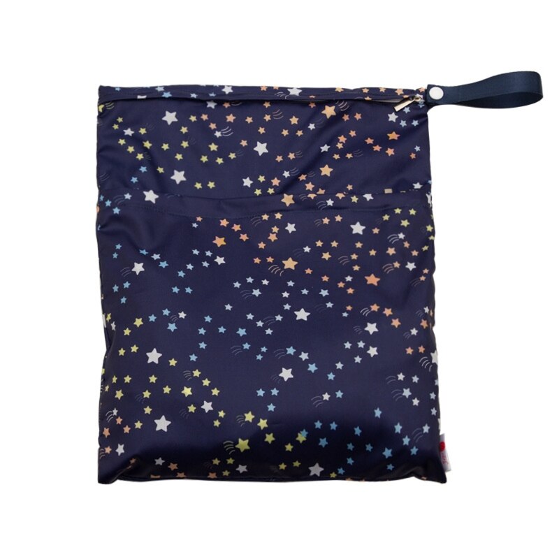 PUL – sac à couches réutilisable et étanche, pochette imprimée, sac sec et humide de voyage, 29x36cm: 7