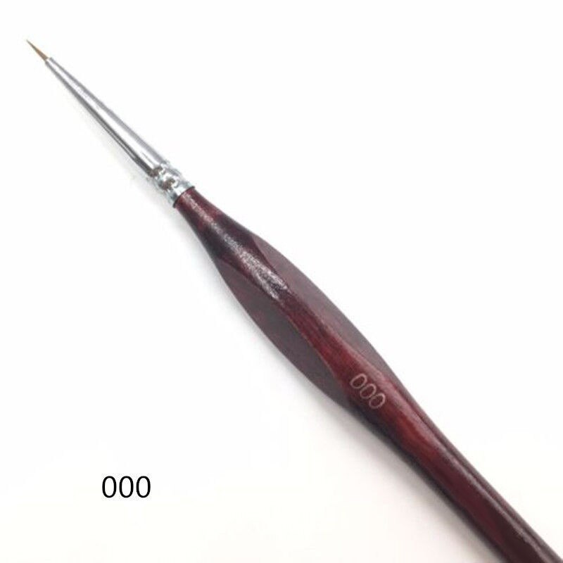 Nylon Hair Paint Brush Hook Line Pen Detail Art Nail Brushes for Acrylic Watercolor Oil DC120: 9