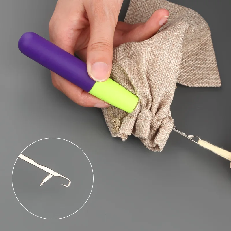 1pc plastiklåsekroge hæklenåle dreadlocks strikkehår extensions stylingværktøj til fletning vævning paryk håndværkstilbehør