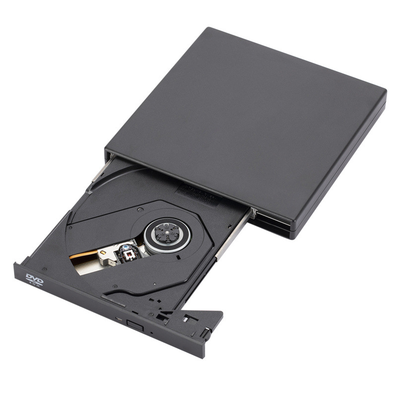 USB 2.0 External Optical Drive DVD Burner External DVD Drive With CD VCD DVD MP3 Burner External Mobile Laptop PC Netbook Burner