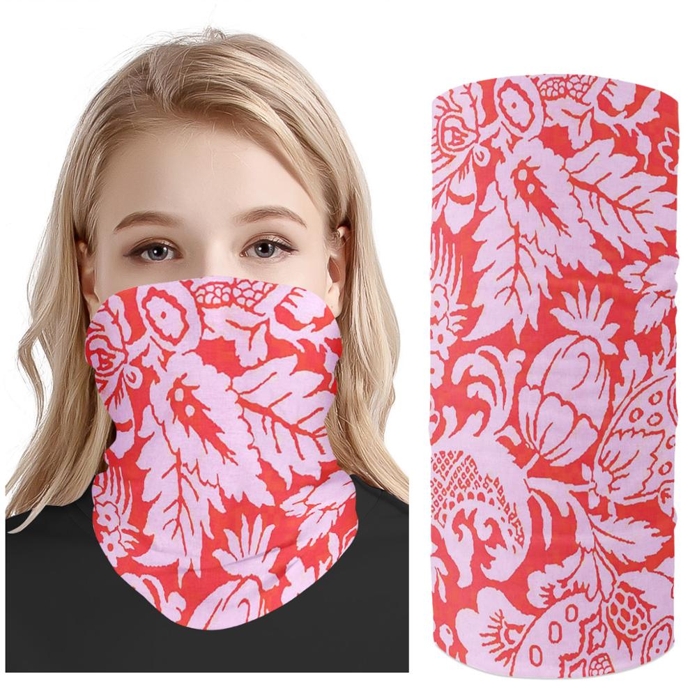 Polynesia Traditional Protective Head Scarf Women UV Protection Magic Face Cover Scarf Dust Wind Bandana Balaclava