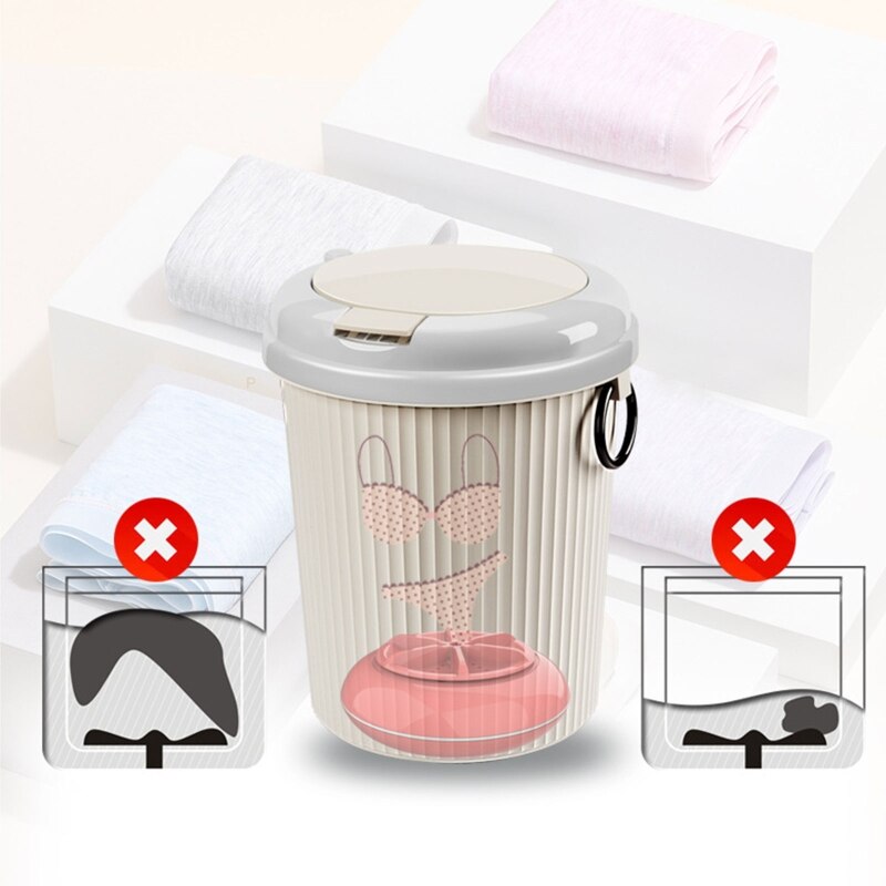 Mini Portable Automatic Washing Machine Rotating T... – Vicedeal