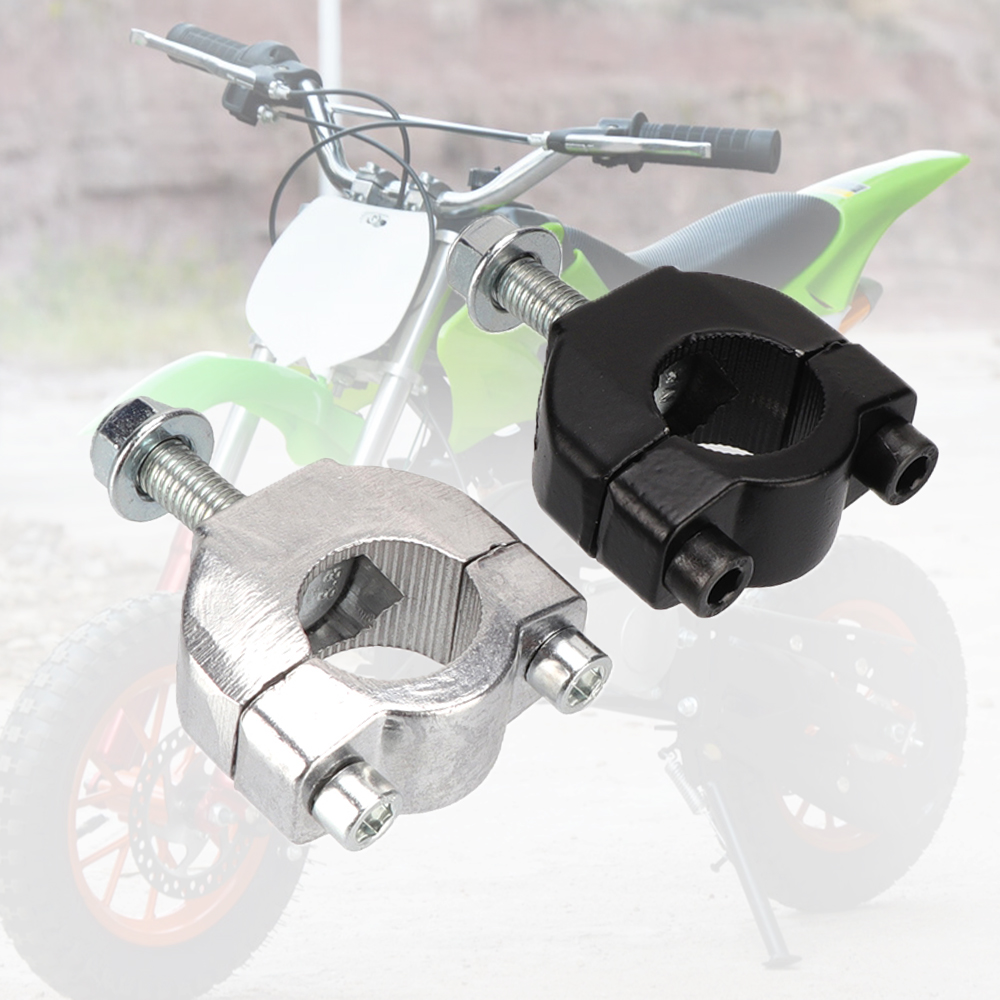 For 2-Stroke 47cc 49cc Mini Moto Dirt Bike Moped 7/8'' 22mm Handlebar Risers Adapter Motorcycle Handle Bar Clamp 1 Pair