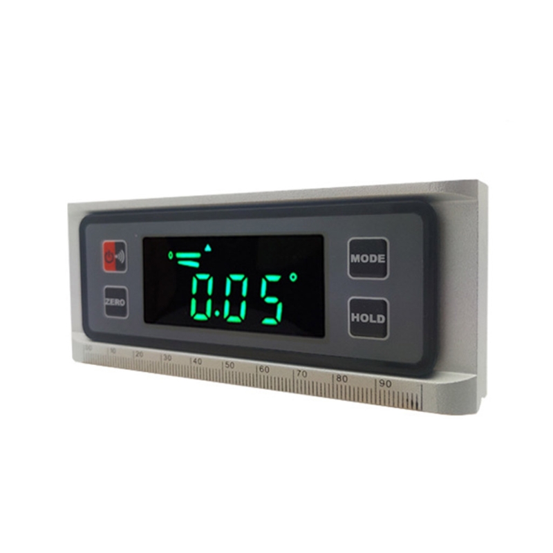 Mini Digital Angle Finder Mini Digital Protractor Angle Finder Inclinometer Magnetic Aluminum Alloy Level Ruler