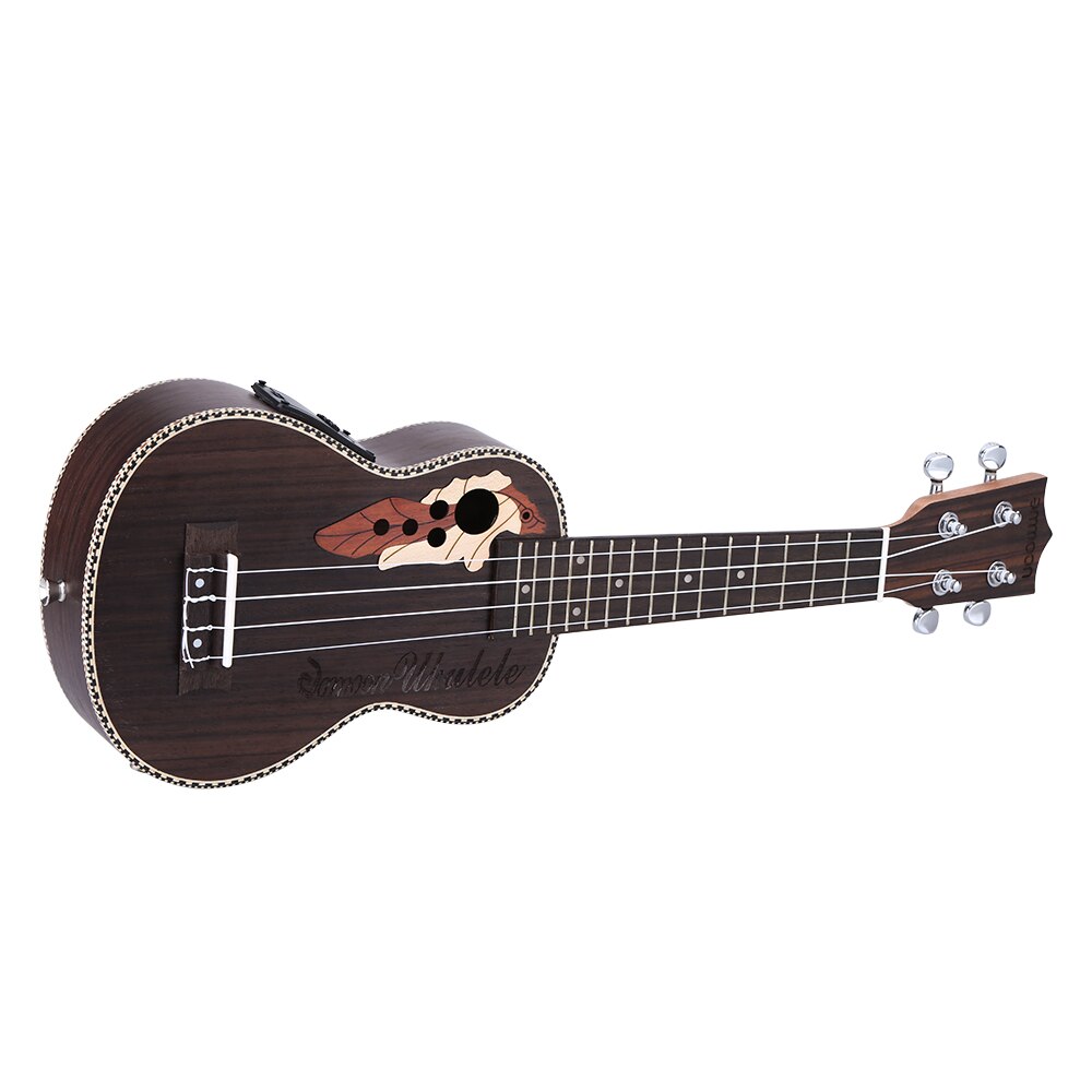 Ammoon 21 Inch 15 Frets Ukulele Ukelele Uke Palissander Body 4 Strings Hawaiian Gitaar Muziekinstrumenten