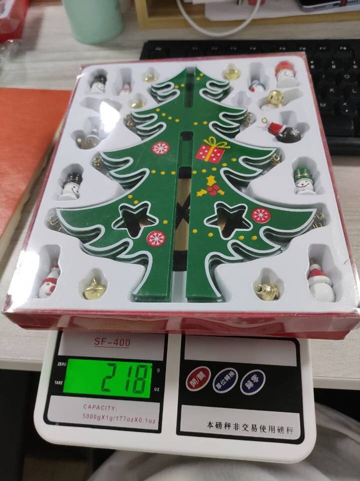 Wooden Christmas Tree Table Desktop Decoration Christmas Party diy christmas decoration Tree christmas Year's navidad