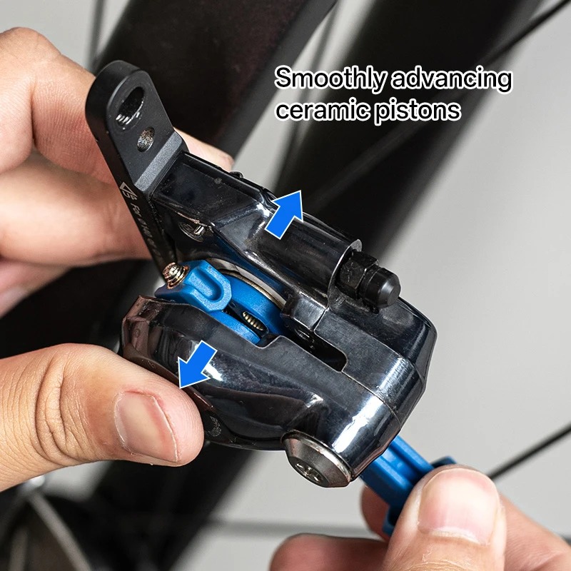 Durable Steel Bicycle Brake Pad Spreader Tool 360° Rotatable Bike Oil Disc Piston Reset Hydraulic Brake Caliper Piston Extension