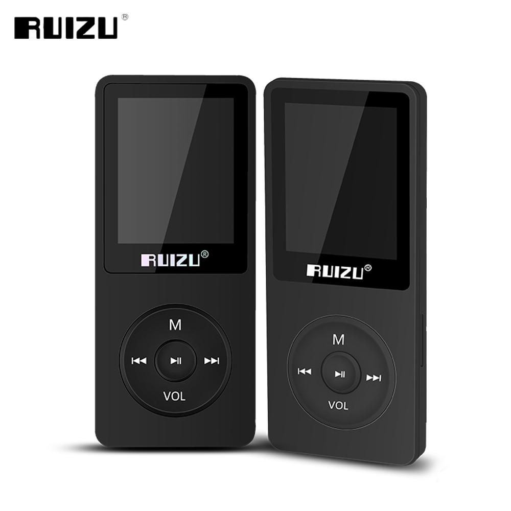 Ruizu X02 MP3 Speler 8Gb Draagbare Muziek Walkman Ultradunne Lossless Geluid Muziek Media MP3 Spelers Met Fm Radio E-Book opname