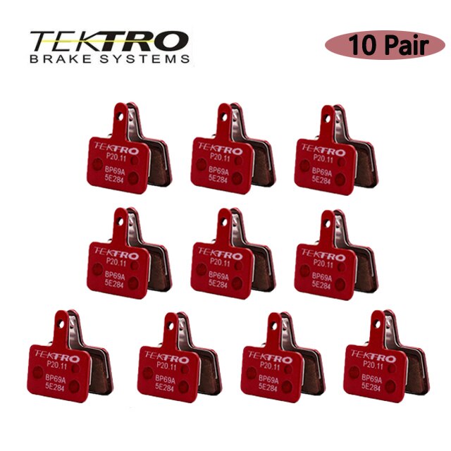 Tektro P20.11 Mtb Fiets Schijfrem Pad Metalen Keramische Pad Voor Shimano M7100 M8100 M9100 M987 M985 M785 M675 M615 m447 M395 M375