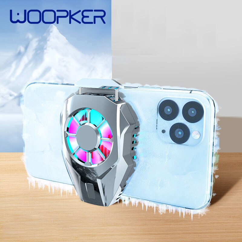 Game Cooler Phone Cooling Fan Gaming Phone Radiator Portable Temperature Accessories Usb Cooling Fan