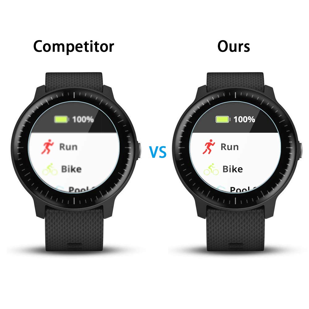 Ultra Clear Tempered Glass For Garmin Vivoactive 3 music Screen Protector Protective Film Guard Watch Vivoactive3 Display Cover