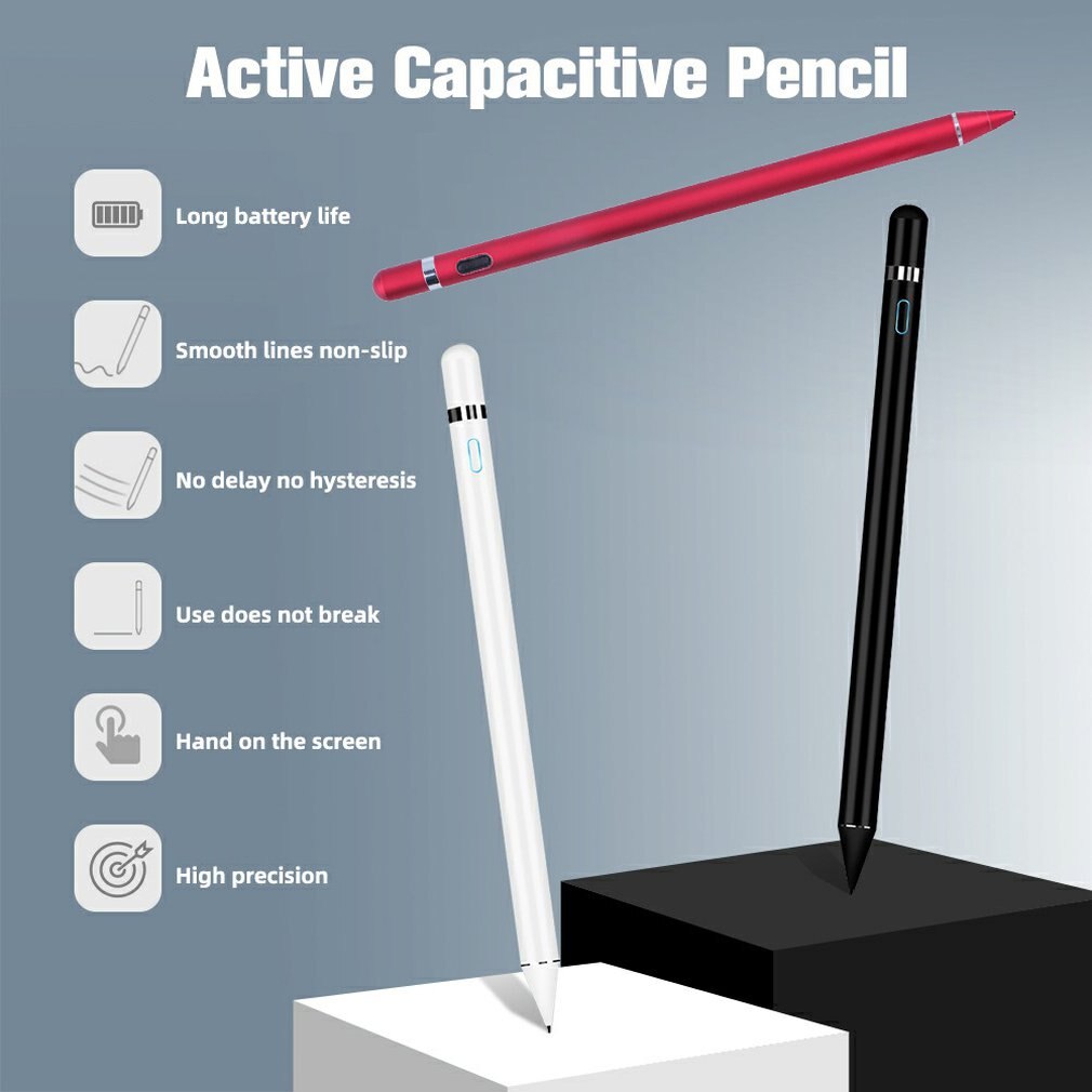 Lightweight Alloy Mini Metal Capacitive Touch Pen Stylus Screen For Phone Tablet Laptop Capacitive Touch Screen Devices