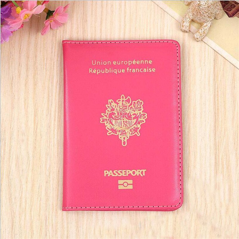 Étui de Passeport français, couverture de Passeport, édition originale, étui de voyage, porte-cartes