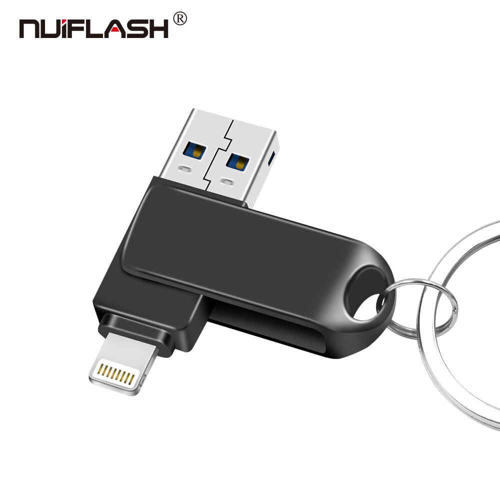 Dysk Lampa błyskowa Usb pendrive dla iPhone 6/6s/6plus/7/7plus/8/X Usb/Otg/Błyskawica 2 w 1 długopis odwieźć dla iOS zewnętrznych urządzeń pamięci masowej