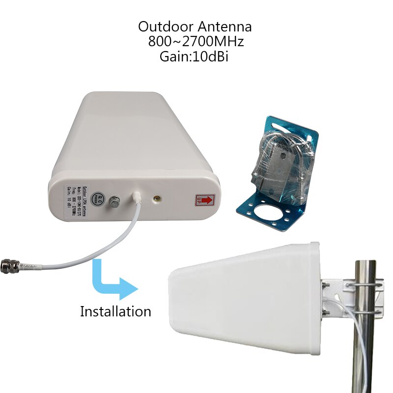 Lintratek udendørs antenne 800 ~ 2700 mhz til signalforstærker gsm 3g 4g cdma 3g wcdma 2100 mhz lpda ekstern antenne signal repeater