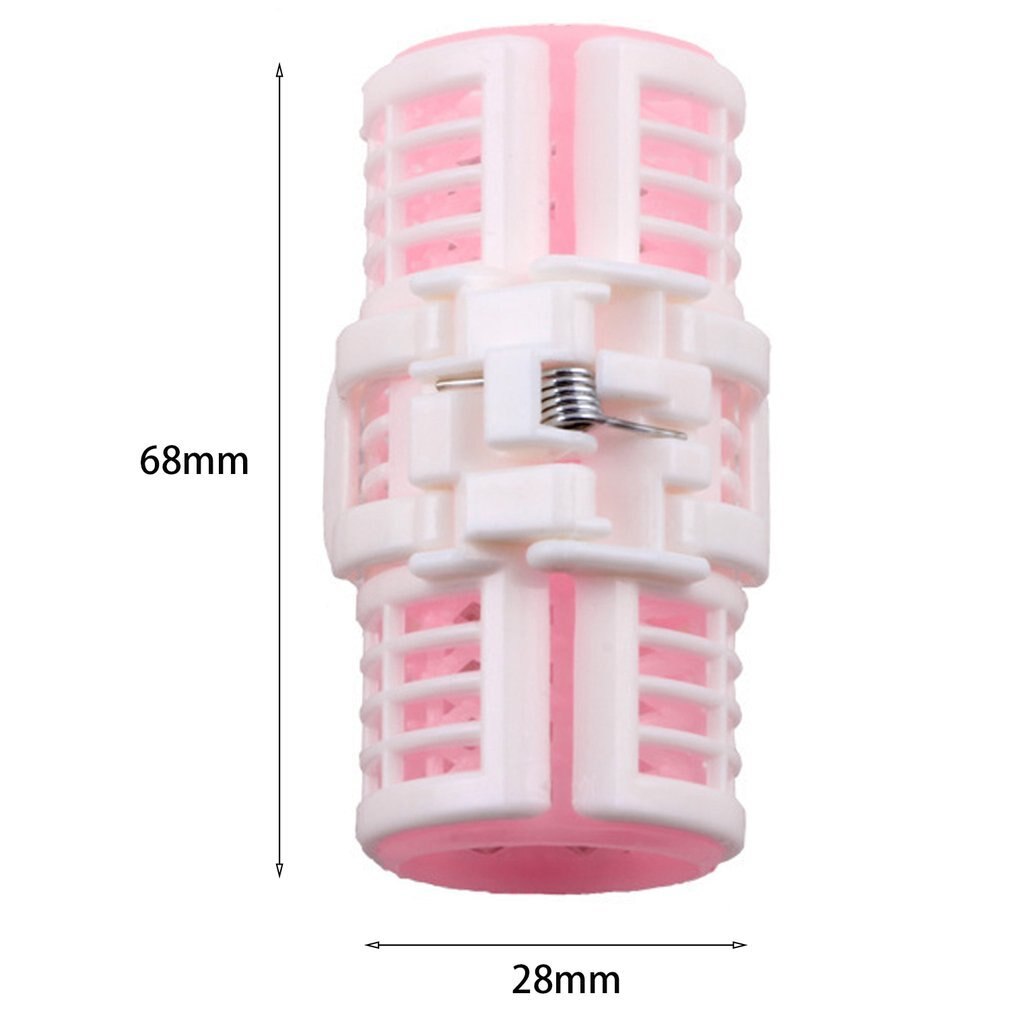 3 pcs Hair Curler Spring Clip Grip Rollers DIY Hairstyle Home Use Salon Magic Bangs Hair Curler Roll Beauty Hair Styling Tool