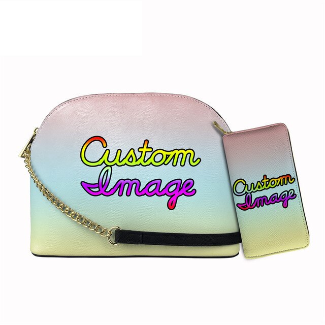 Nopersonality Pohnpei Vrouwen Schoudertas Polynesische Plumeria Gedrukt Luxe Lederen Crossbody Tas En Portemonnee Sac A Main: customize-D49-Z21 / only wallt