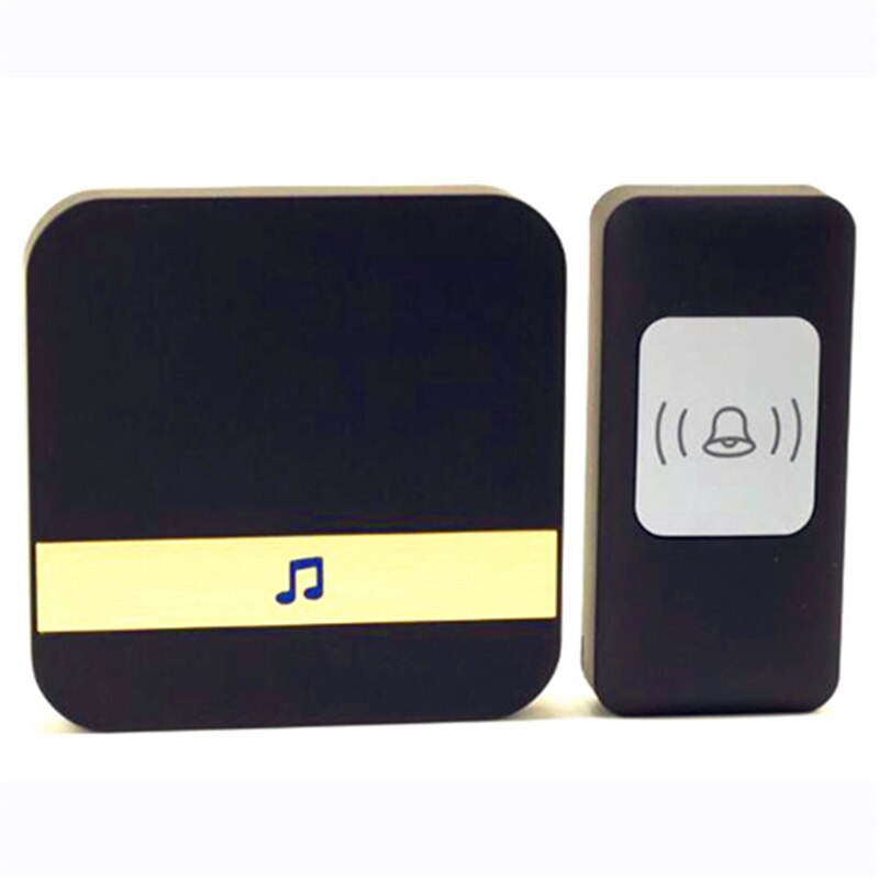 P5 ding dong  ac 90-250v trådløs wifi fjernkontroll hjemme musikk elektronisk smart ringeklokke uk eu au us plugg med 53 ringetoner