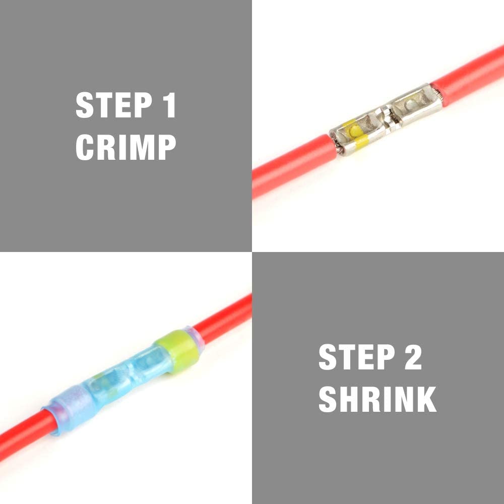 IWS-1226L Crimping Tools Work for Raychem TE MiniSeal Low Profile Environmental Splices M81824/1-XX from AWG26-12 Crimpier Plier